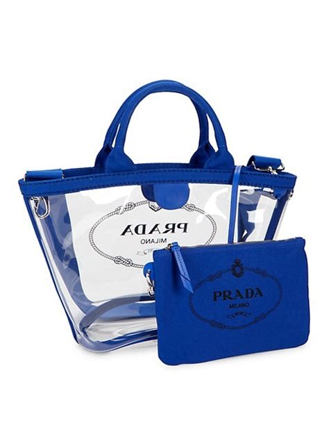 prada tote bag on sale|prada clear tote bag.